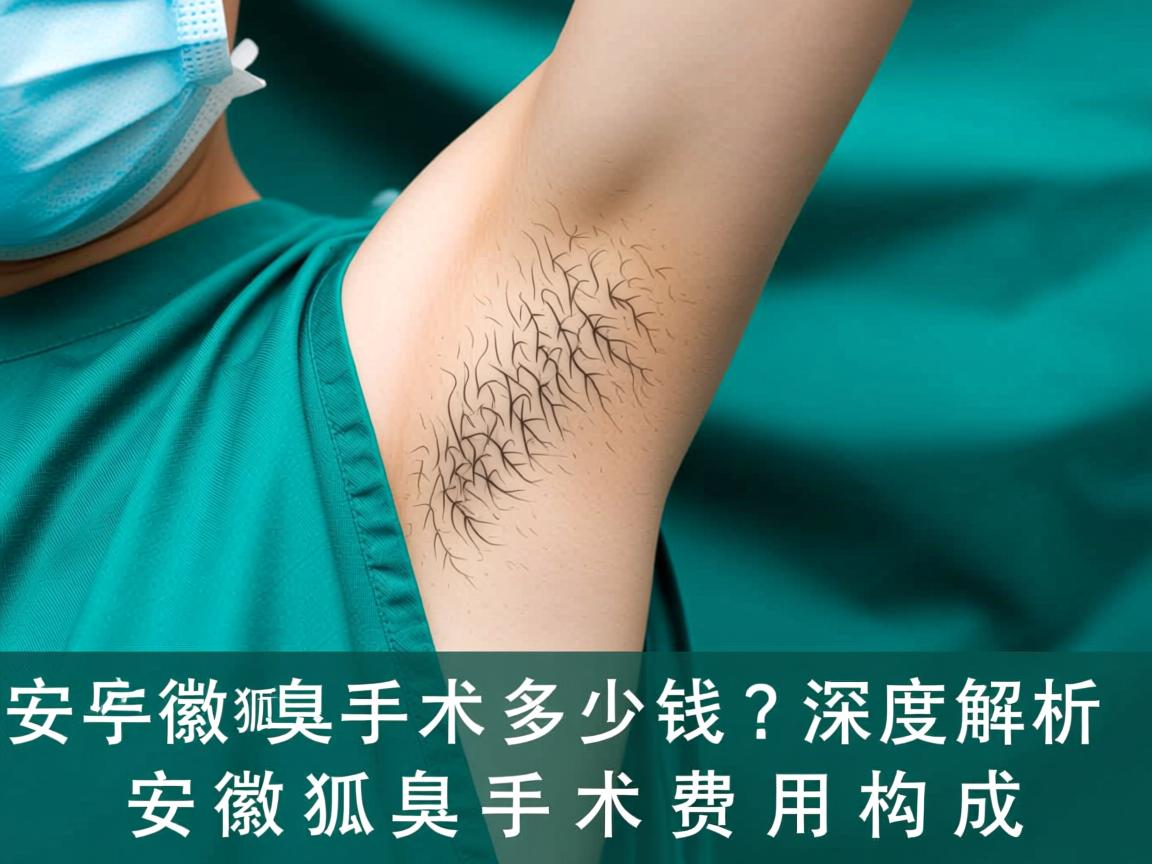 安徽狐臭手术多少钱？深度解析安徽狐臭手术费用构成