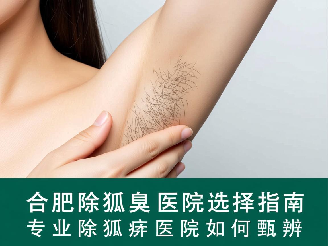 合肥除狐臭医院选择指南，专业除狐臭医院如何甄别