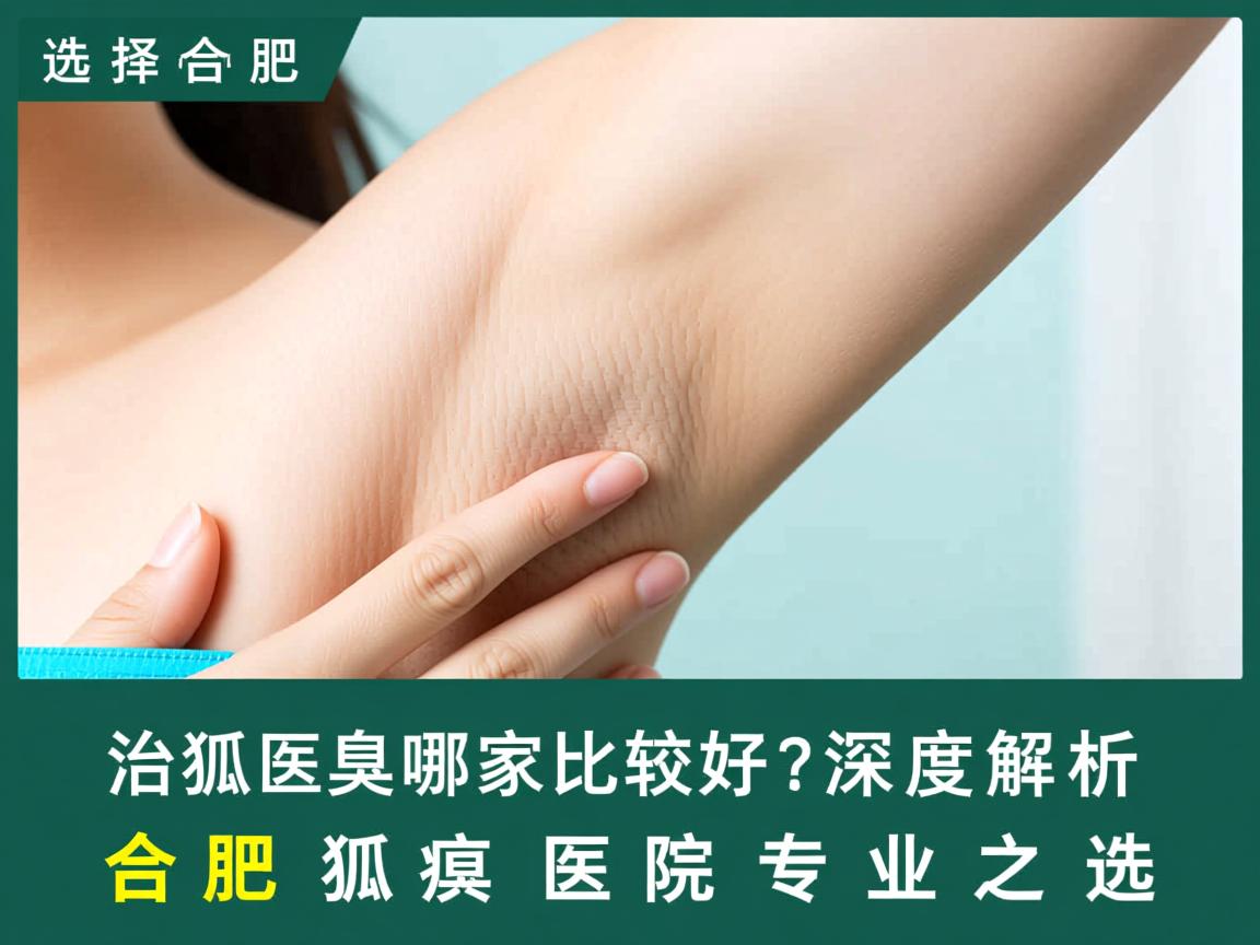 选择合肥治狐臭医院哪家比较好？深度解析合肥狐臭医院专业之选
