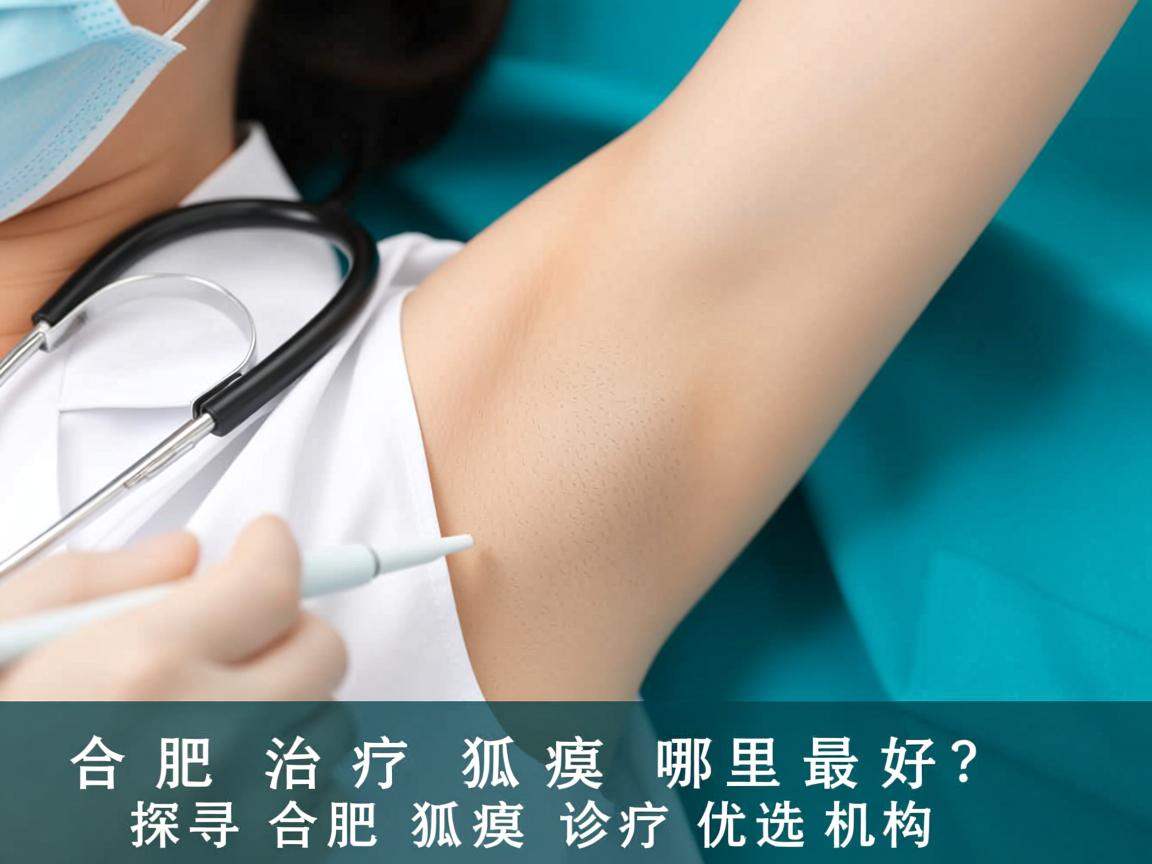 在合肥治疗狐臭哪里最好？探寻合肥狐臭诊疗优选机构