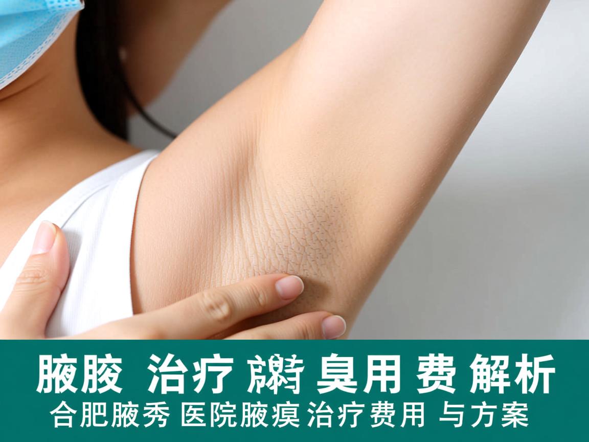 腋臭治疗费用解析，合肥腋秀医院腋臭治疗费用与方案