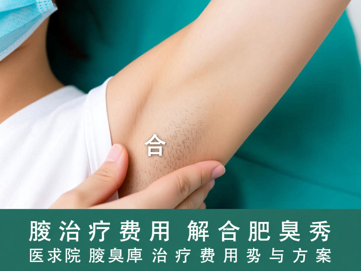 腋臭治疗费用解析，合肥腋秀医院腋臭治疗费用与方案