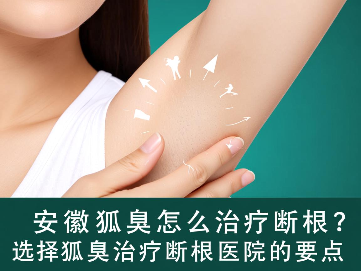 安徽狐臭怎么治疗断根？选择狐臭治疗断根医院的要点