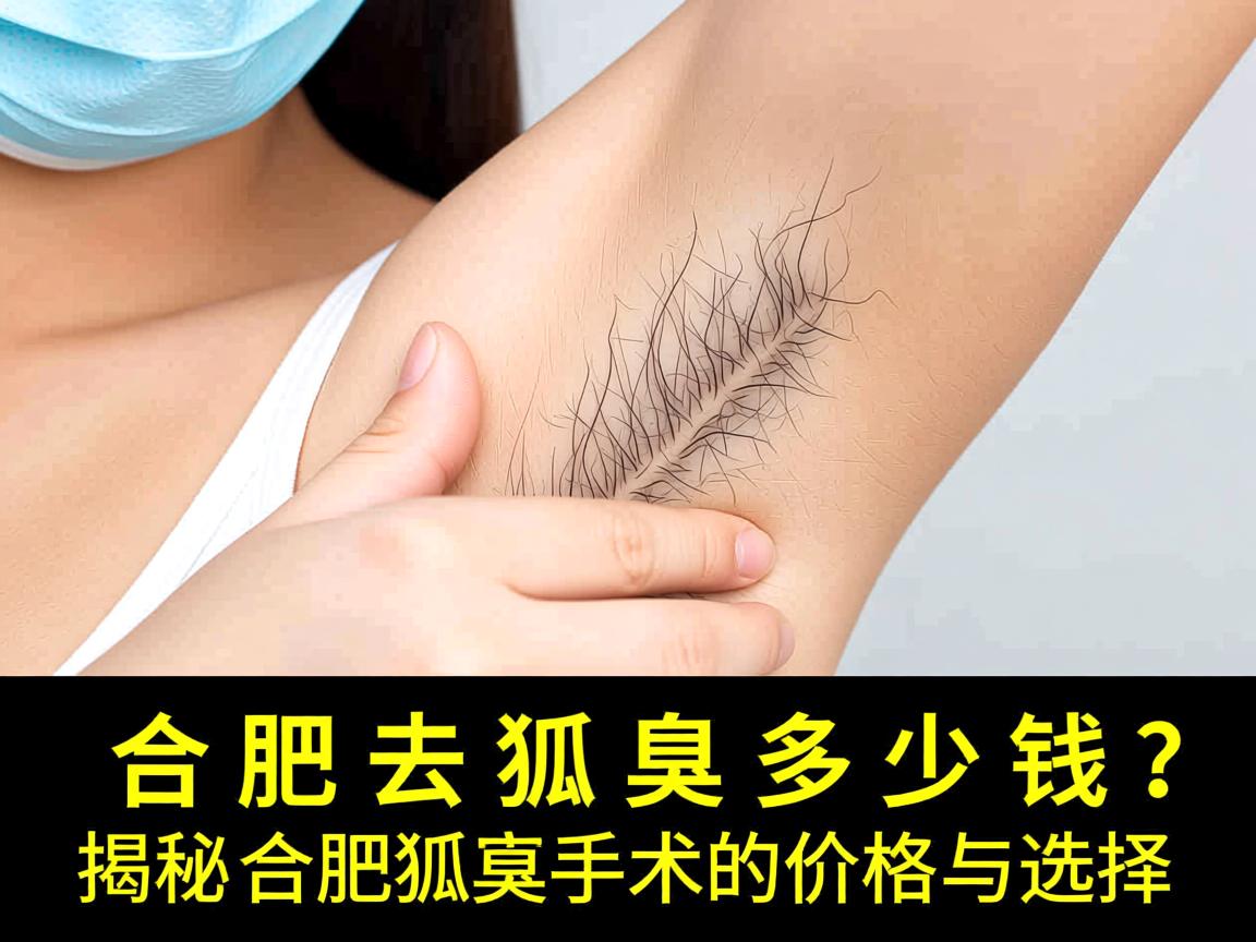 合肥去狐臭多少钱？揭秘合肥狐臭手术的价格与选择