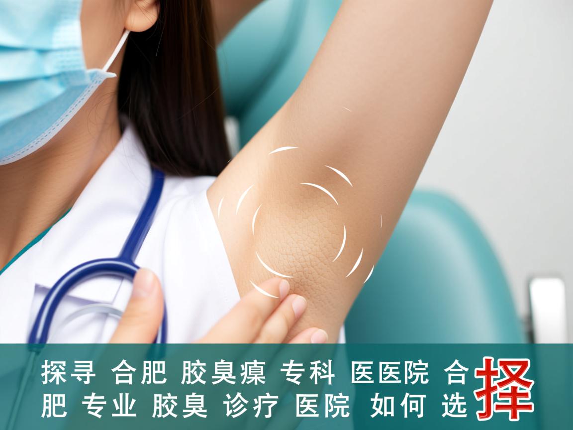 探寻合肥腋臭专科医院，合肥专业腋臭诊疗医院如何选择