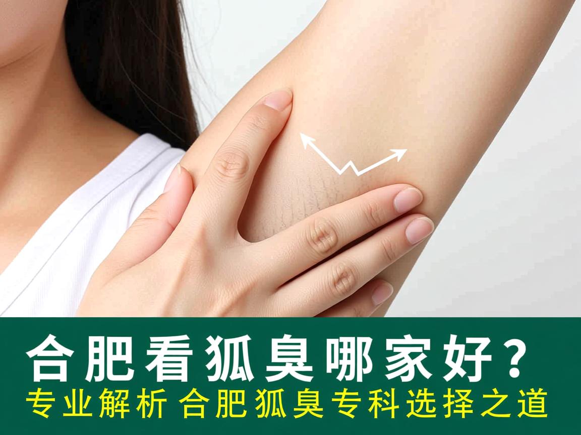 合肥看狐臭哪家好？专业解析合肥狐臭专科选择之道