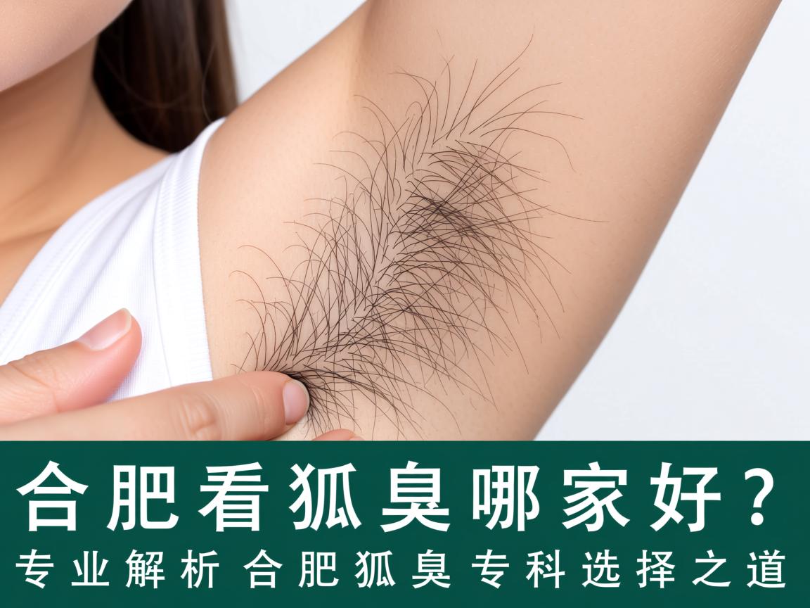 合肥看狐臭哪家好？专业解析合肥狐臭专科选择之道