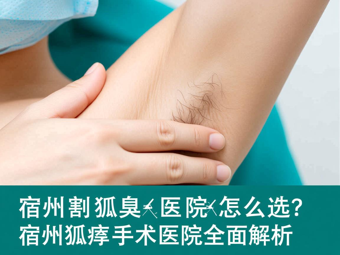 宿州割狐臭医院怎么选?宿州狐臭手术医院全面解析 宿州割狐臭医院怎么选?宿州狐臭手术医院全面解析