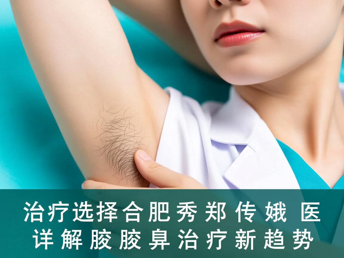 腋臭治疗选择，合肥腋秀郑传娥医生详解腋臭治疗新趋势