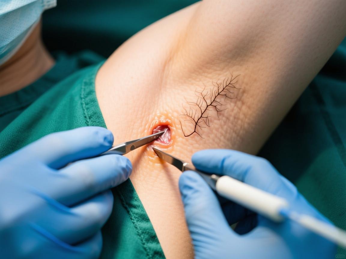 小切口微创腋臭手术详解，微创手术如何根治腋臭异味