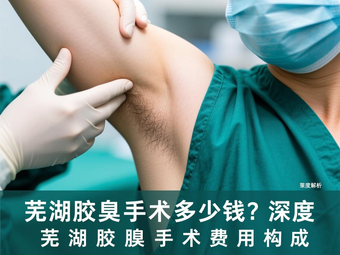 芜湖腋臭手术多少钱？深度解析芜湖腋臭手术费用构成