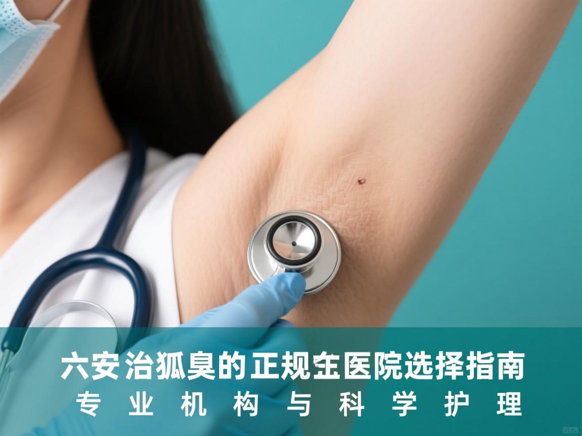 六安治狐臭的正规医院选择指南，专业机构与科学护理