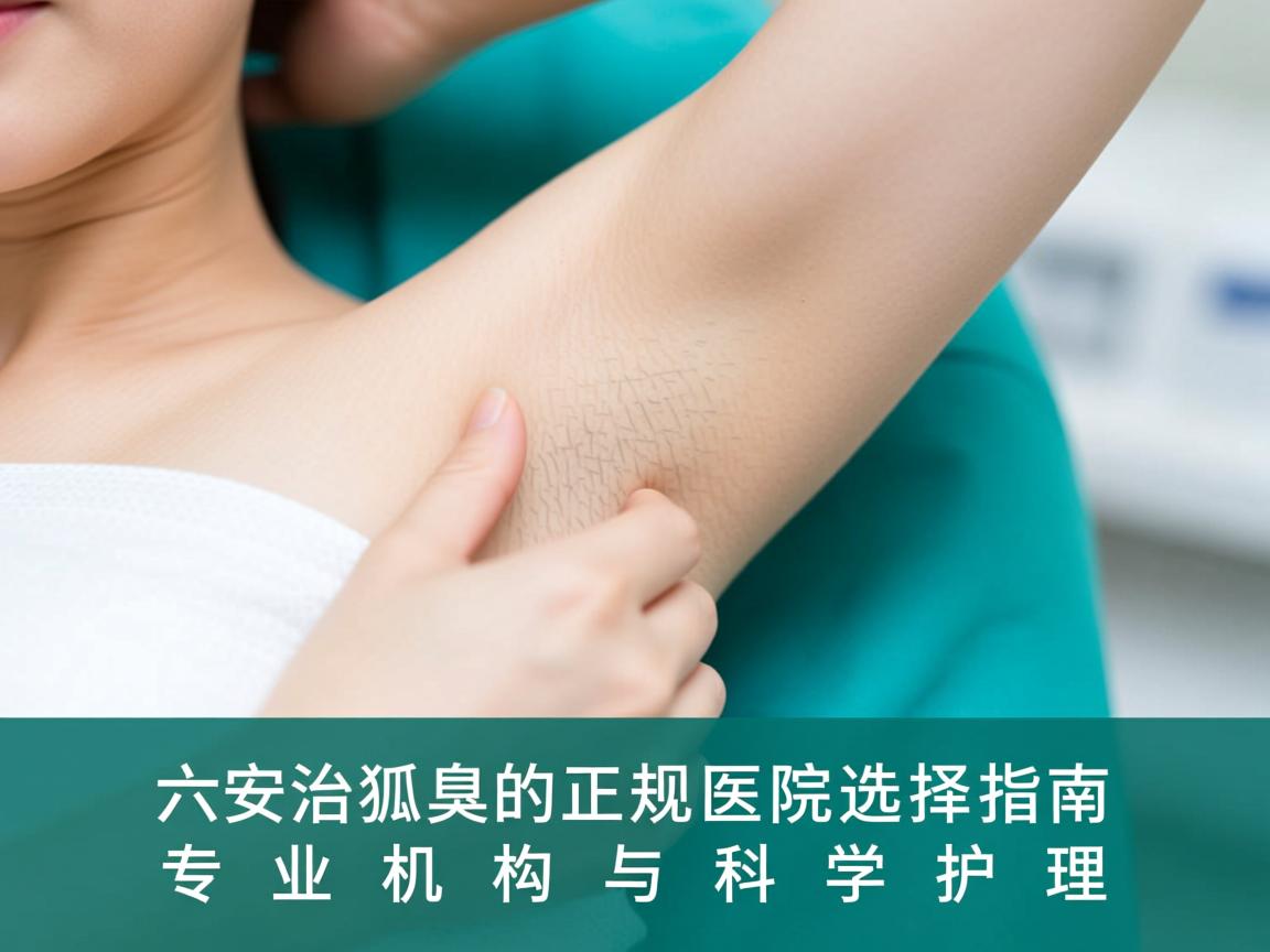 六安治狐臭的正规医院选择指南，专业机构与科学护理