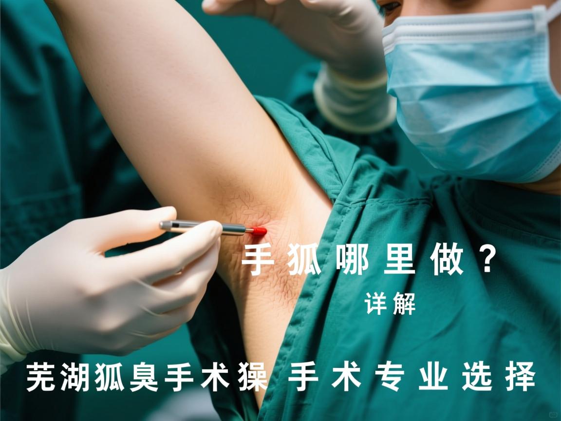 芜湖狐臭手术哪里做?详解芜湖狐臭手术专业选择 芜湖狐臭手术哪里做?详解芜湖狐臭手术专业选择