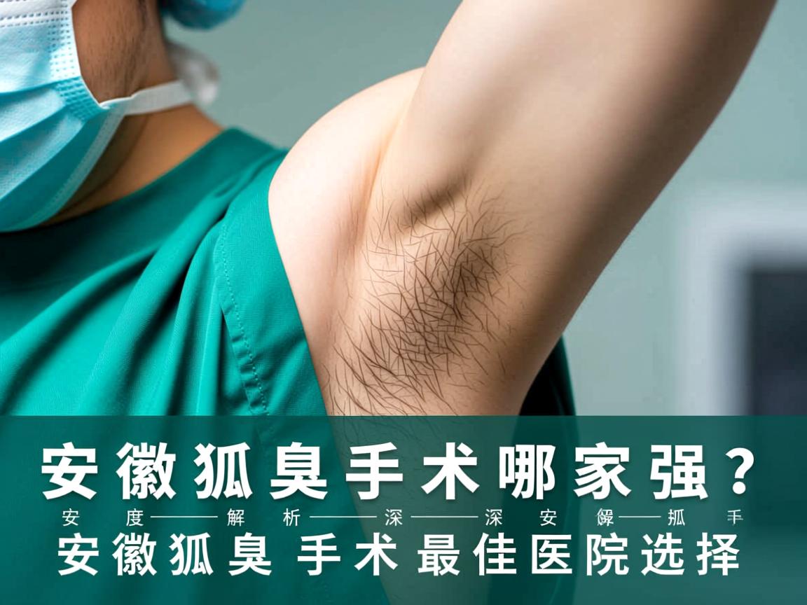 安徽狐臭手术哪家强?深度解析安徽狐臭手术最佳医院选择 安徽狐臭手术哪家强?深度解析安徽狐臭手术最佳医院选择