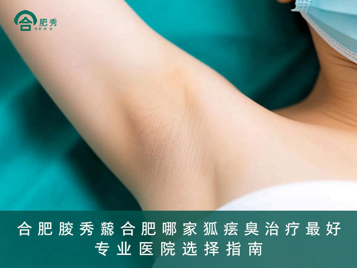 合肥腋秀解析，合肥哪家医院狐臭治疗最好，专业医院选择指南