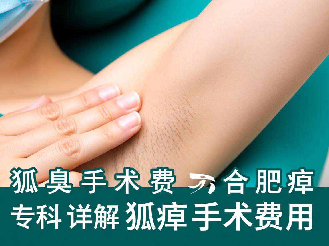 狐臭手术费用解析，合肥腋臭专科详解狐臭手术费用