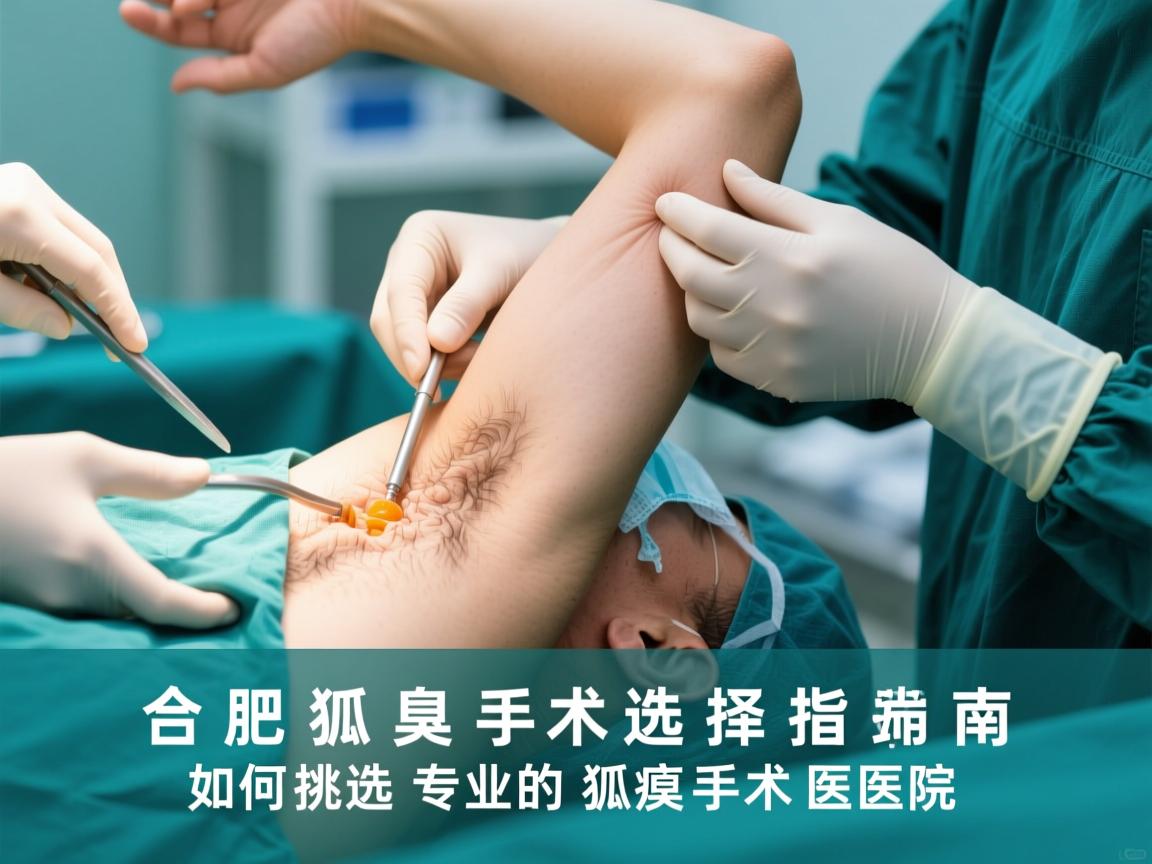 合肥狐臭手术选择指南,如何挑选专业的狐臭手术医院 合肥狐臭手术选择指南,如何挑选专业的狐臭手术医院