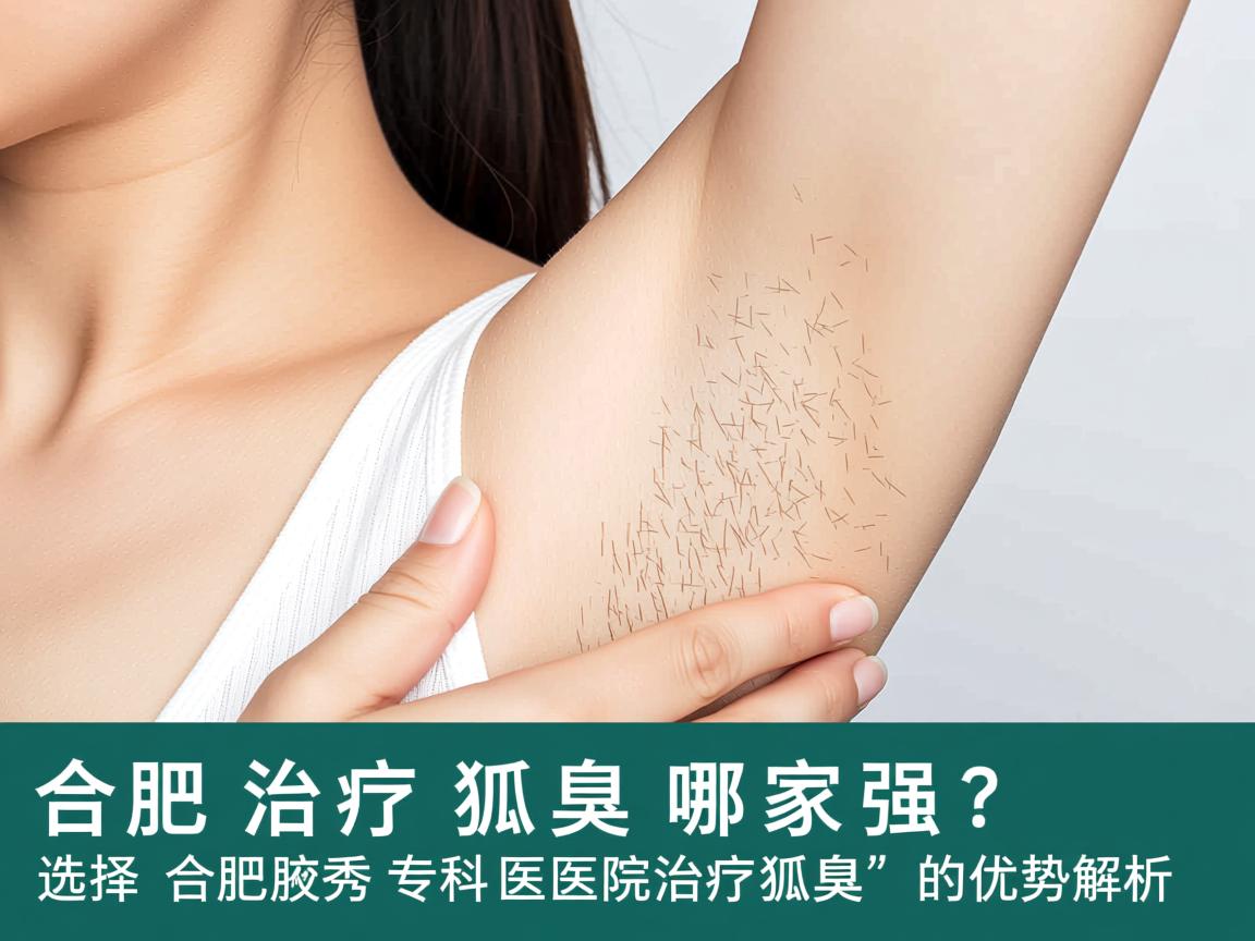 合肥治疗狐臭哪家强？选择合肥腋秀专科医院治疗狐臭的优势解析
