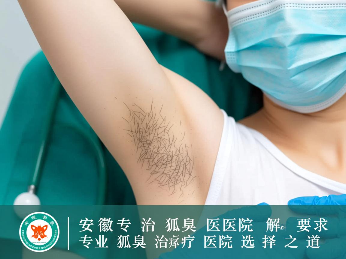 安徽专治狐臭医院解析，专业狐臭治疗医院的选择之道