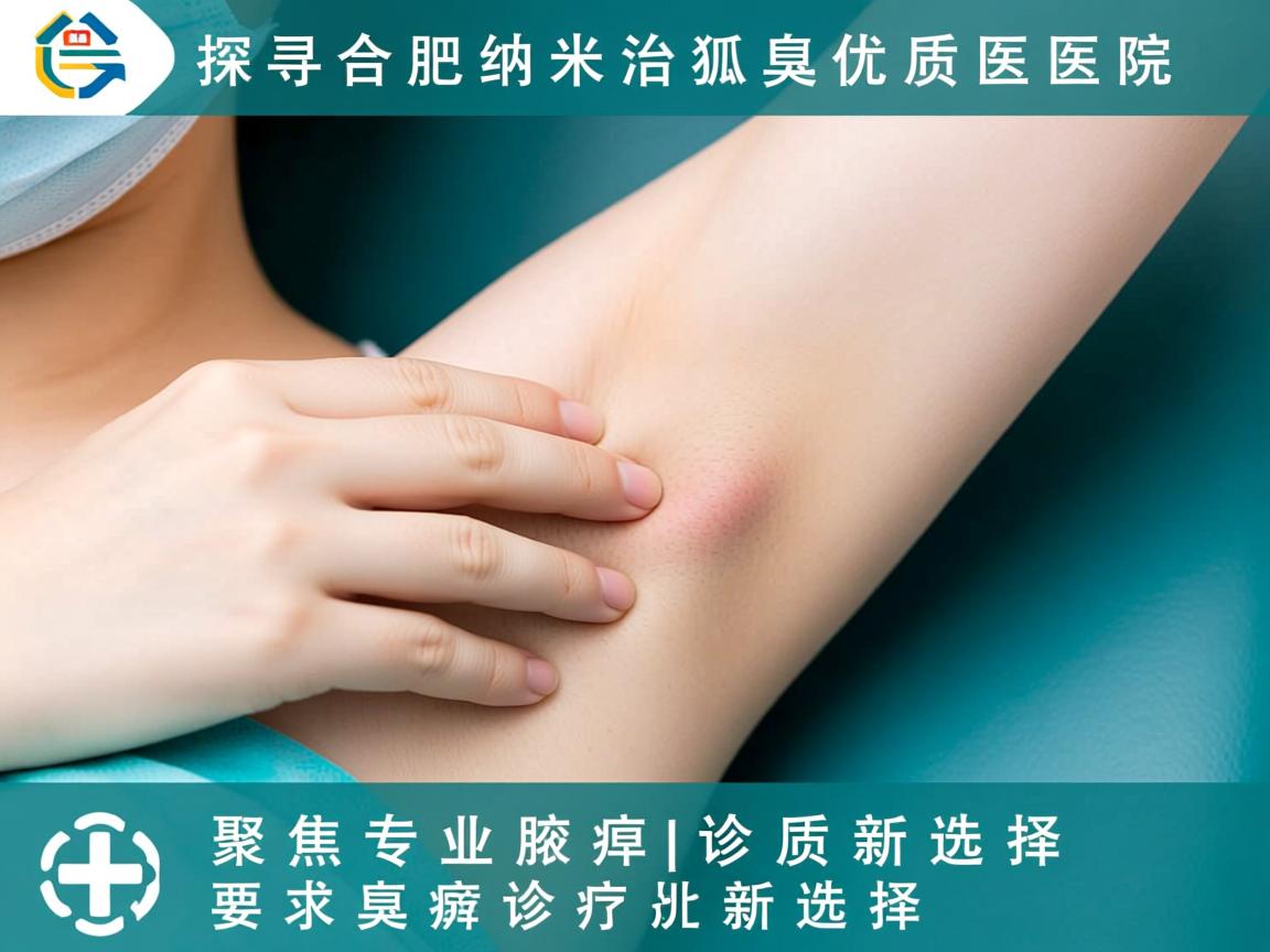 探寻合肥纳米治狐臭优质医院,聚焦专业腋臭诊疗新选择 探寻合肥纳米治狐臭优质医院,聚焦专业腋臭诊疗新选择