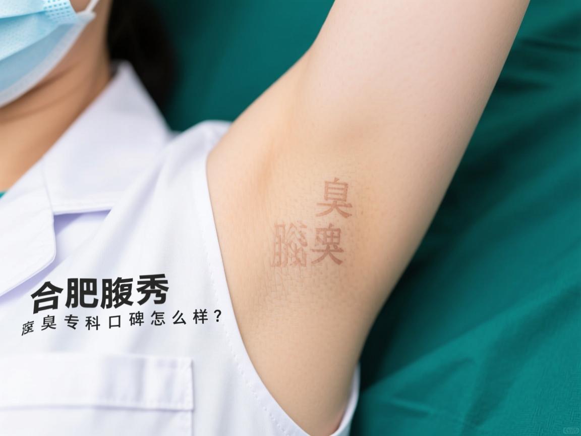 合肥腋秀腋臭专科口碑怎么样？深度解析腋秀医院口碑与实力