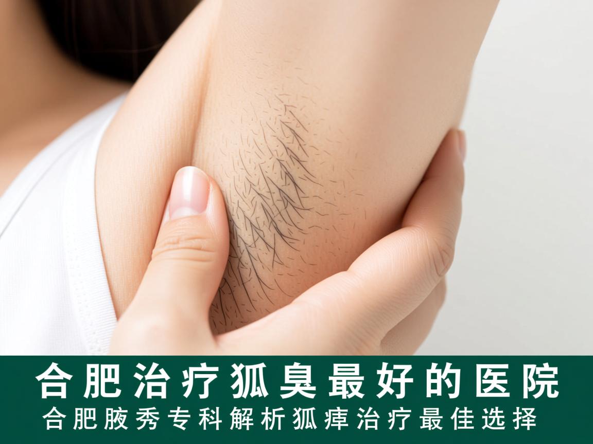 合肥治疗狐臭最好的医院，合肥腋秀专科解析狐臭治疗最佳选择