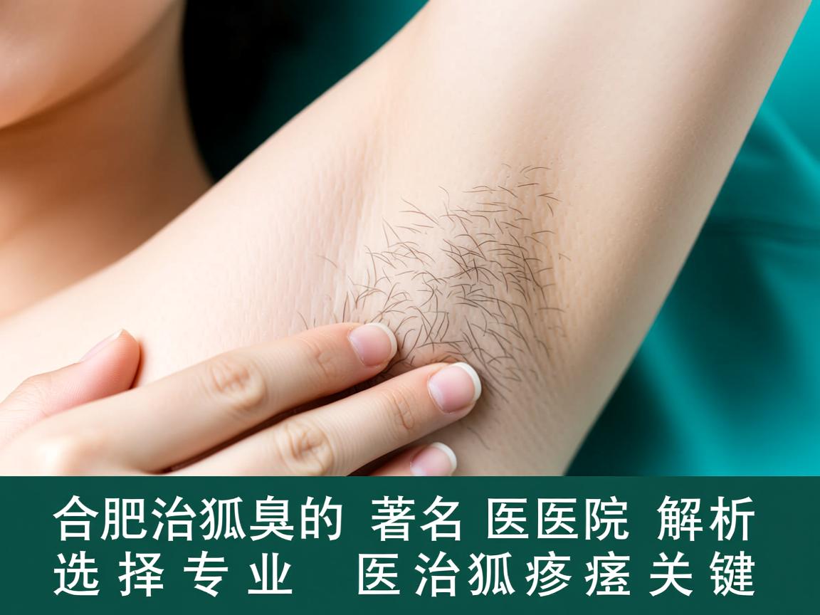 合肥治狐臭的著名医院解析，选择专业医院治狐臭的关键