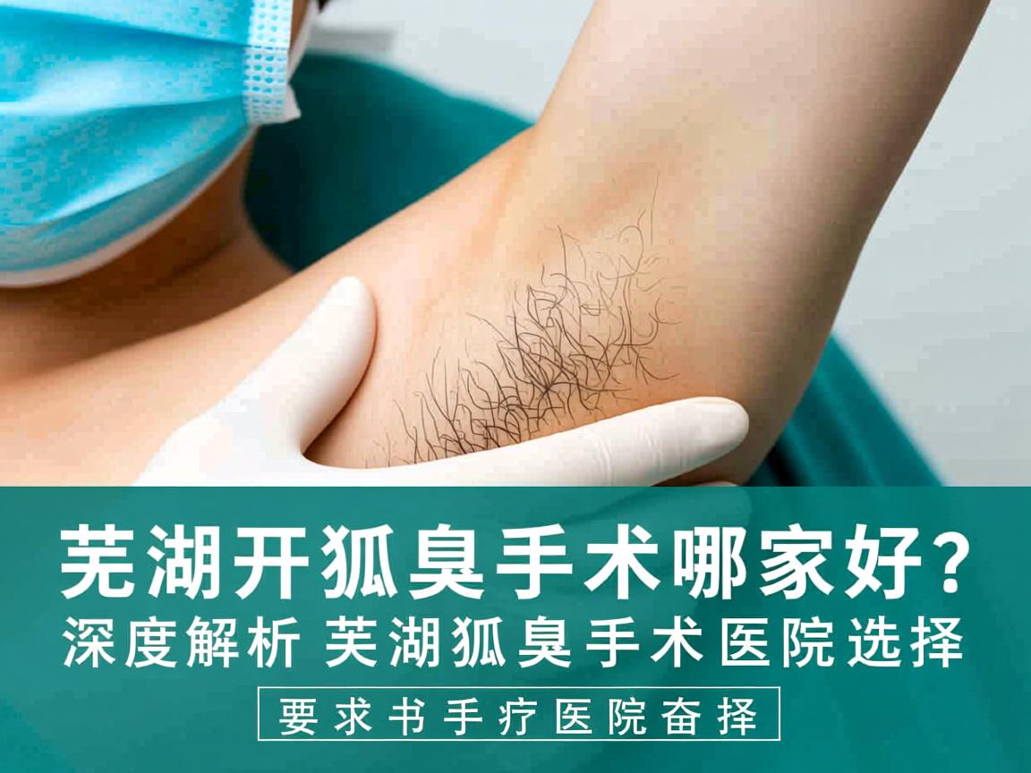 芜湖开狐臭手术哪家好?深度解析芜湖狐臭手术医院选择 芜湖开狐臭手术哪家好?深度解析芜湖狐臭手术医院选择