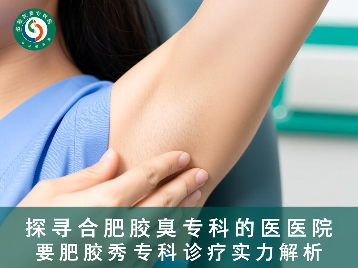 探寻合肥腋臭专科医院，合肥腋秀专科的诊疗实力解析