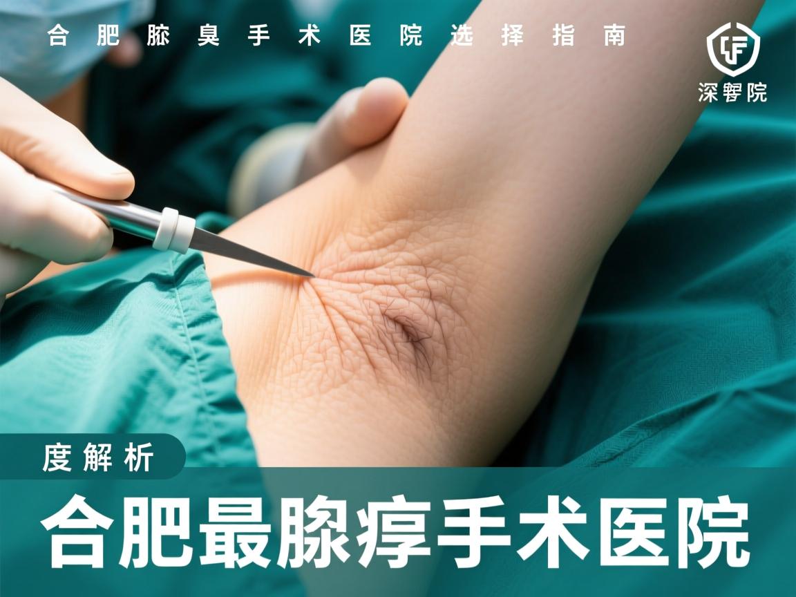 合肥腋臭手术医院选择指南,深度解析合肥最好腋臭手术医院 合肥腋臭手术医院选择指南,深度解析合肥最好腋臭手术医院