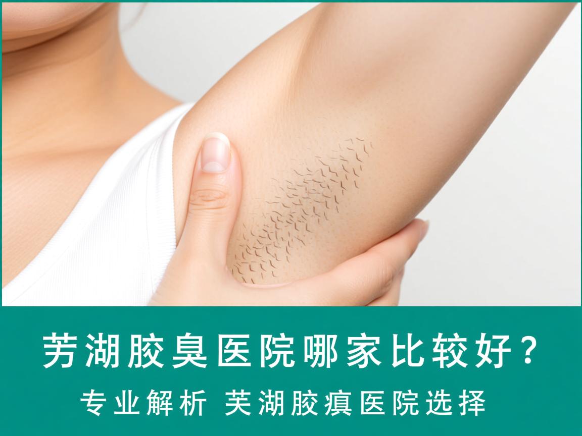 芜湖腋臭医院哪家比较好？专业解析芜湖腋臭医院选择