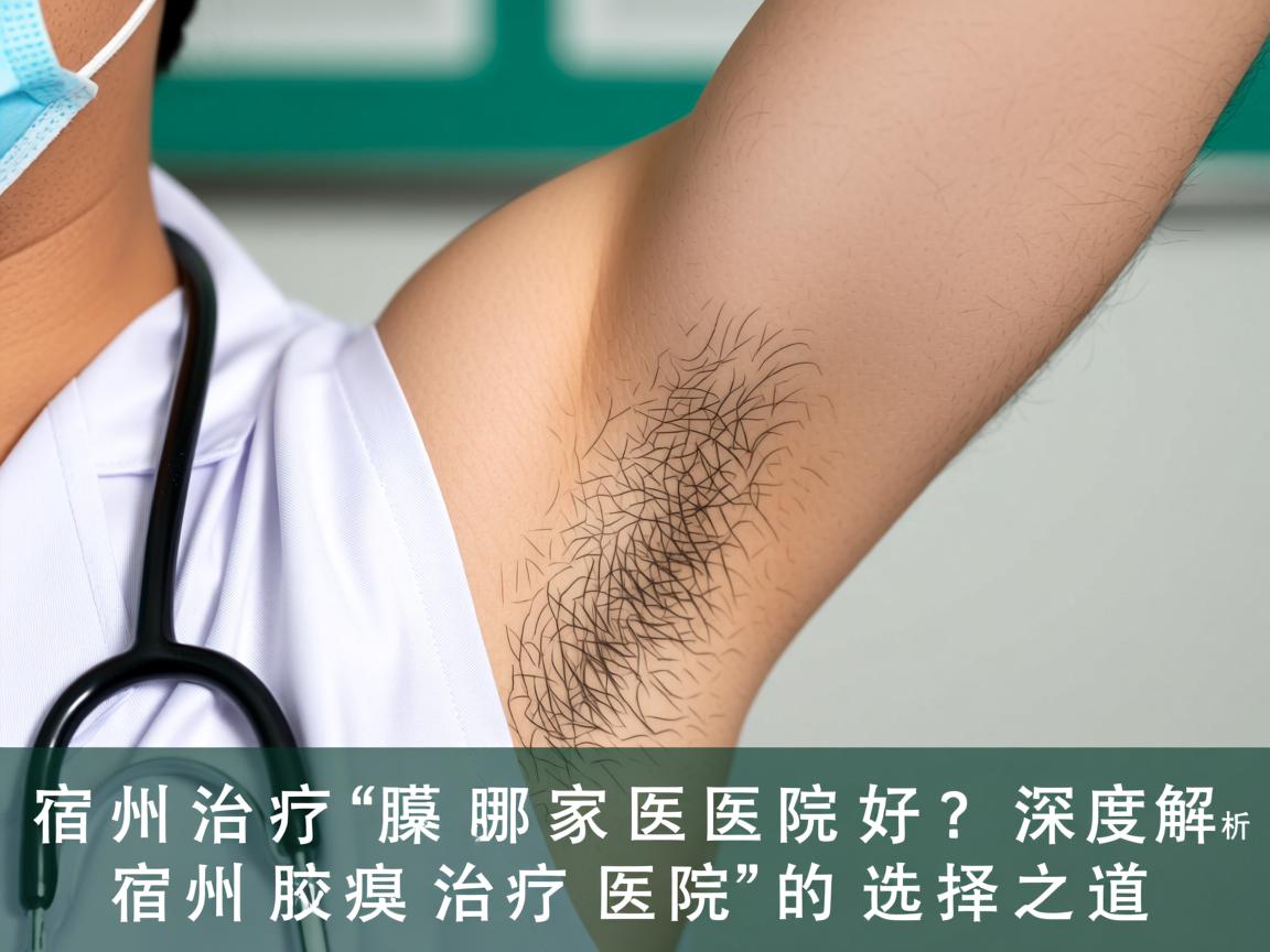 宿州治疗腋臭哪家医院好？深度解析宿州腋臭治疗医院的选择之道