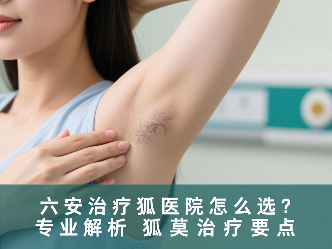 六安治疗狐臭的医院怎么选？专业解析狐臭治疗要点
