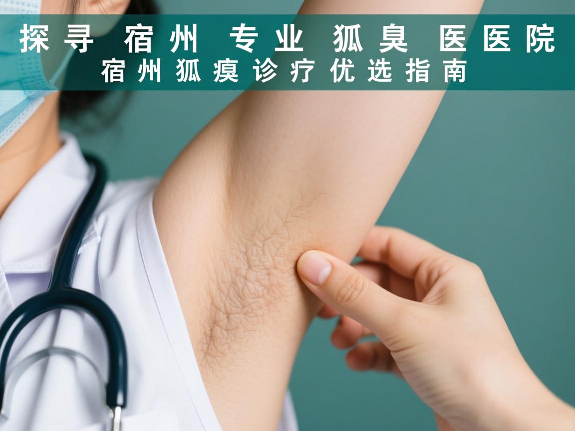 探寻宿州专业狐臭医院，宿州狐臭诊疗优选指南