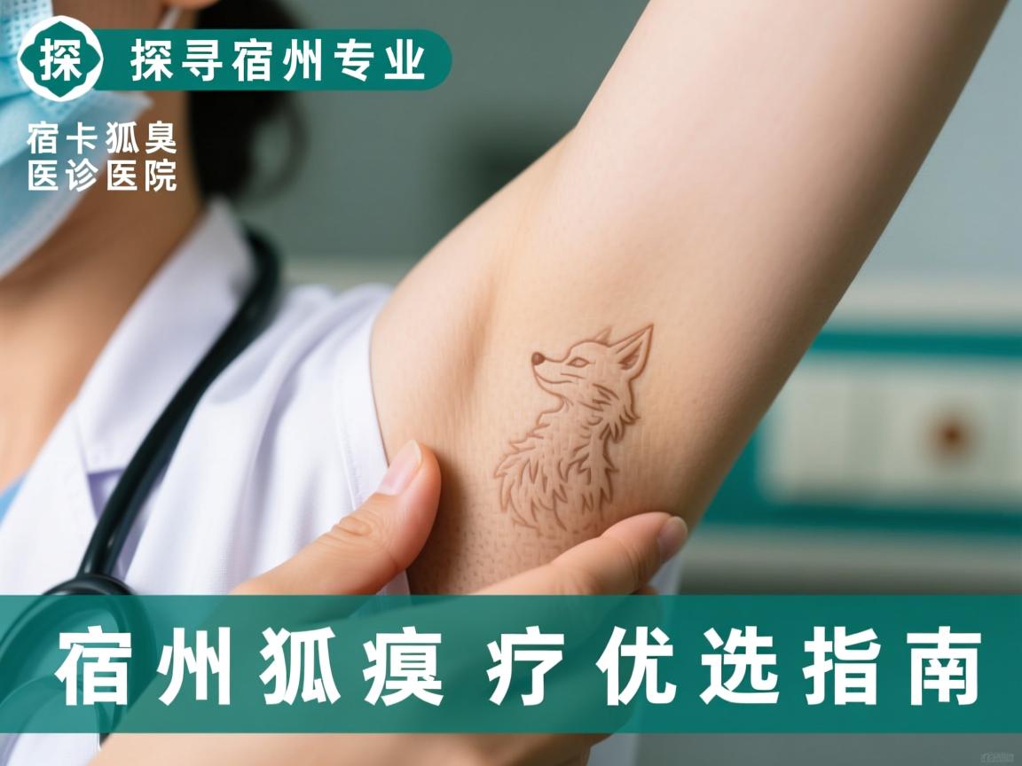 探寻宿州专业狐臭医院，宿州狐臭诊疗优选指南