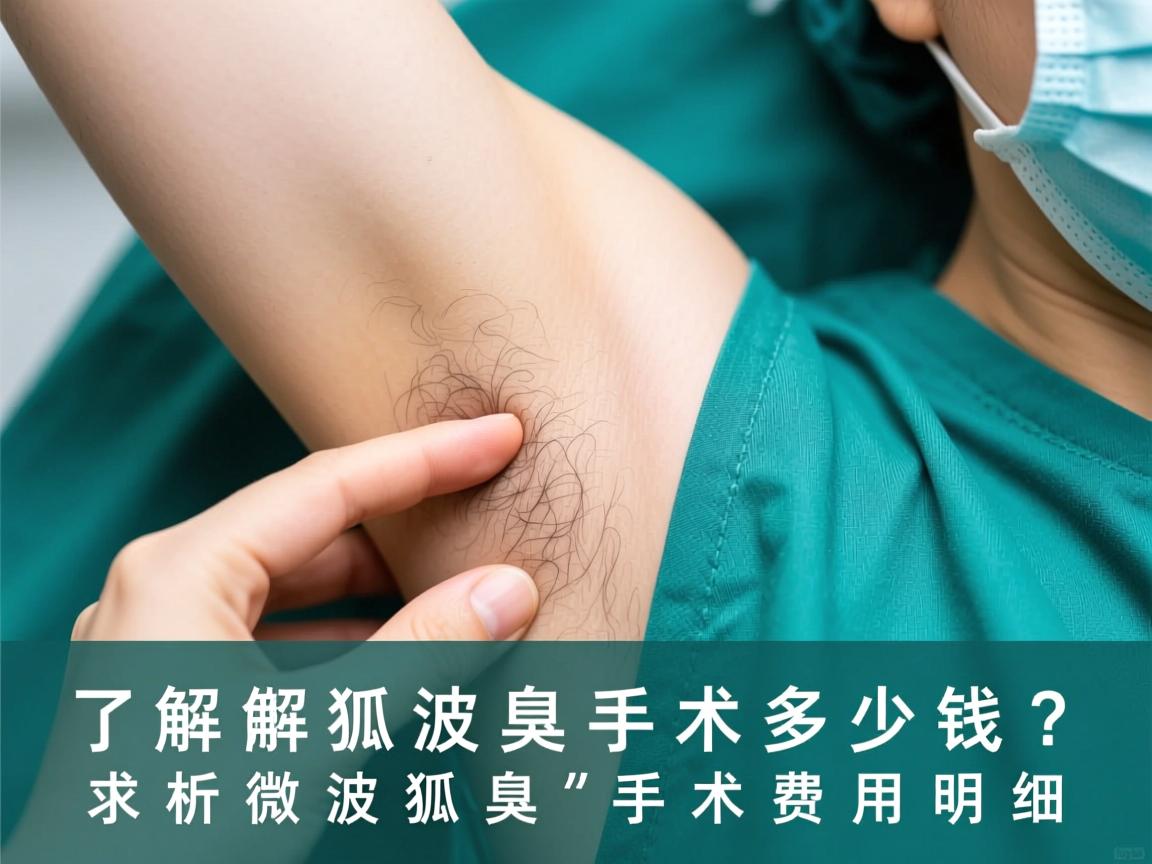 了解微波狐臭手术多少钱？解析微波狐臭手术费用明细