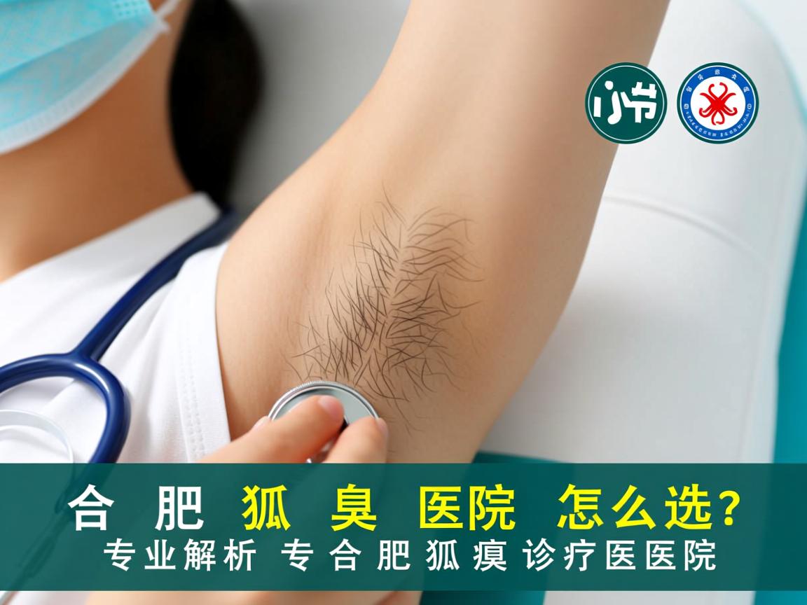 合肥狐臭医院怎么选？专业解析合肥狐臭诊疗医院