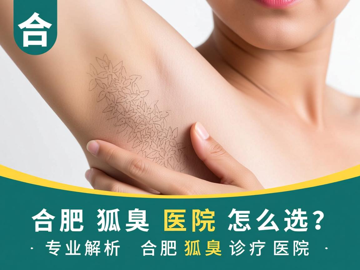 合肥狐臭医院怎么选？专业解析合肥狐臭诊疗医院