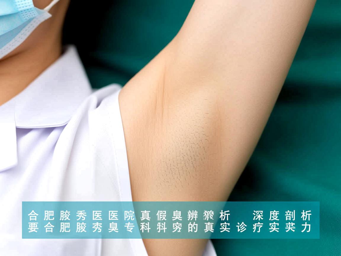 合肥腋秀医院真假辨析,深度剖析合肥腋秀腋臭专科的真实诊疗实力 合肥腋秀医院真假辨析,深度剖析合肥腋秀腋臭专科的真实诊疗实力