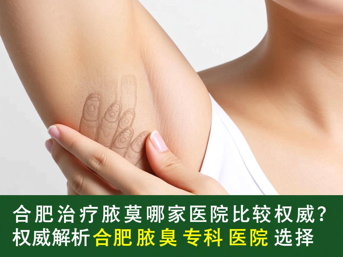 合肥治疗腋臭哪家医院比较权威？权威解析合肥腋臭专科医院选择