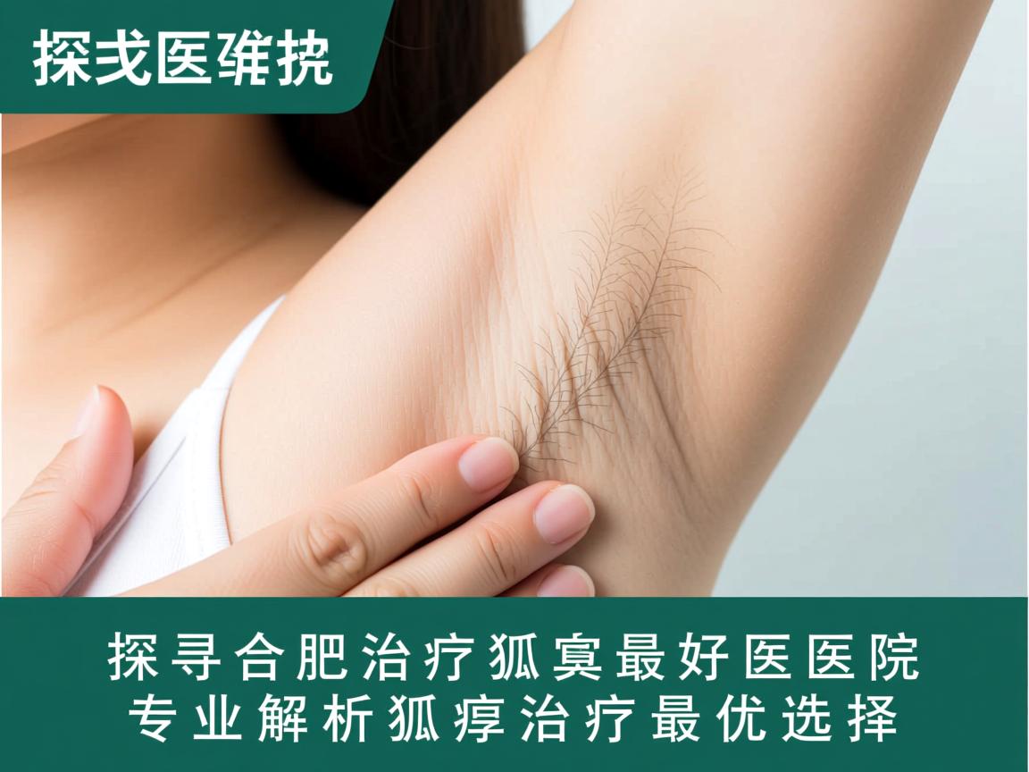 探寻合肥治疗狐臭最好医院，专业解析狐臭治疗最优选择
