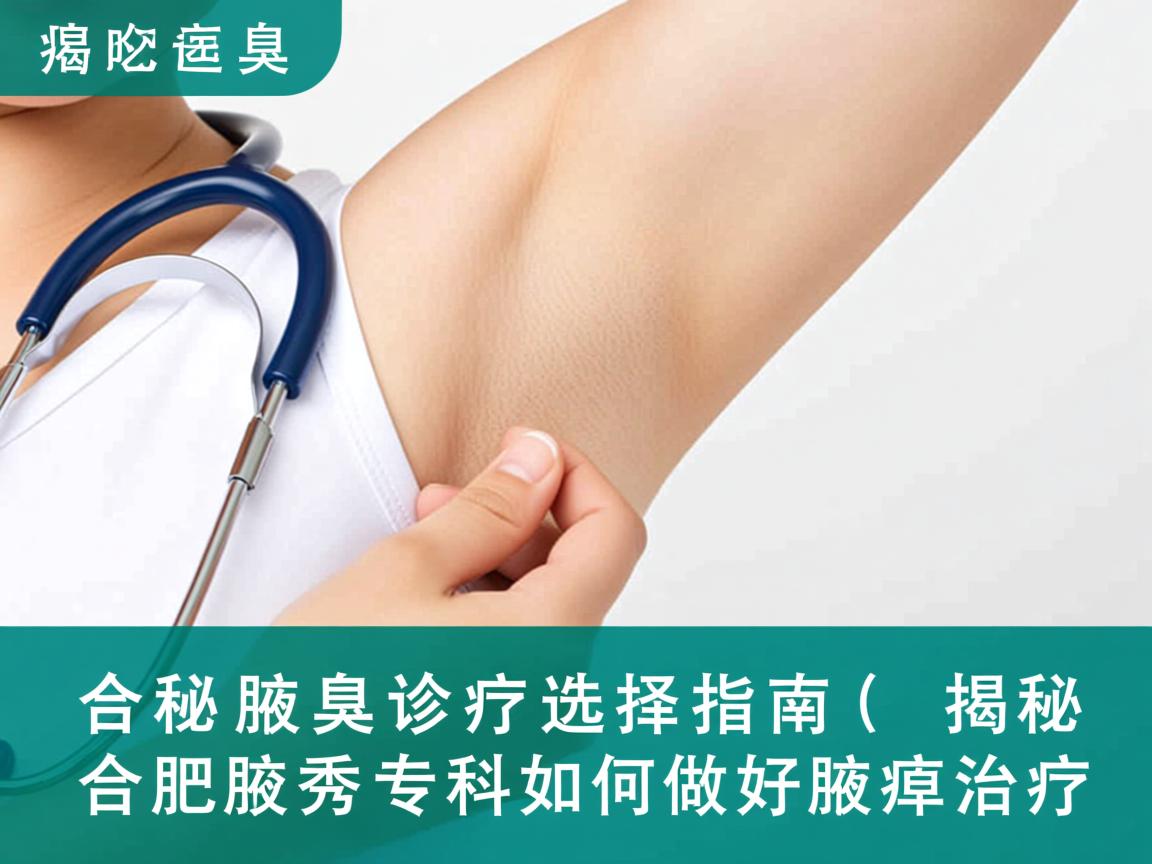 合肥腋臭诊疗选择指南,揭秘合肥腋秀专科如何做好腋臭治疗 合肥腋臭诊疗选择指南,揭秘合肥腋秀专科如何做好腋臭治疗