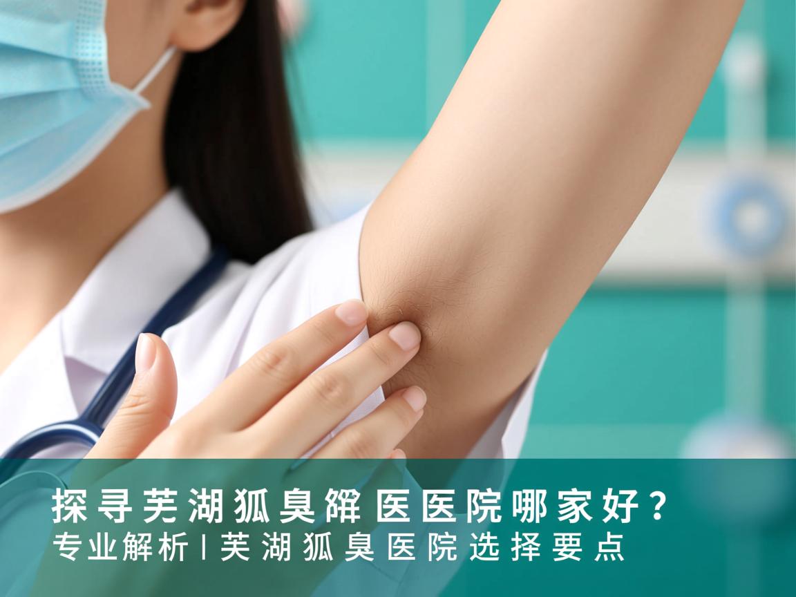 探寻芜湖狐臭医院哪家好?专业解析芜湖狐臭医院选择要点 探寻芜湖狐臭医院哪家好?专业解析芜湖狐臭医院选择要点