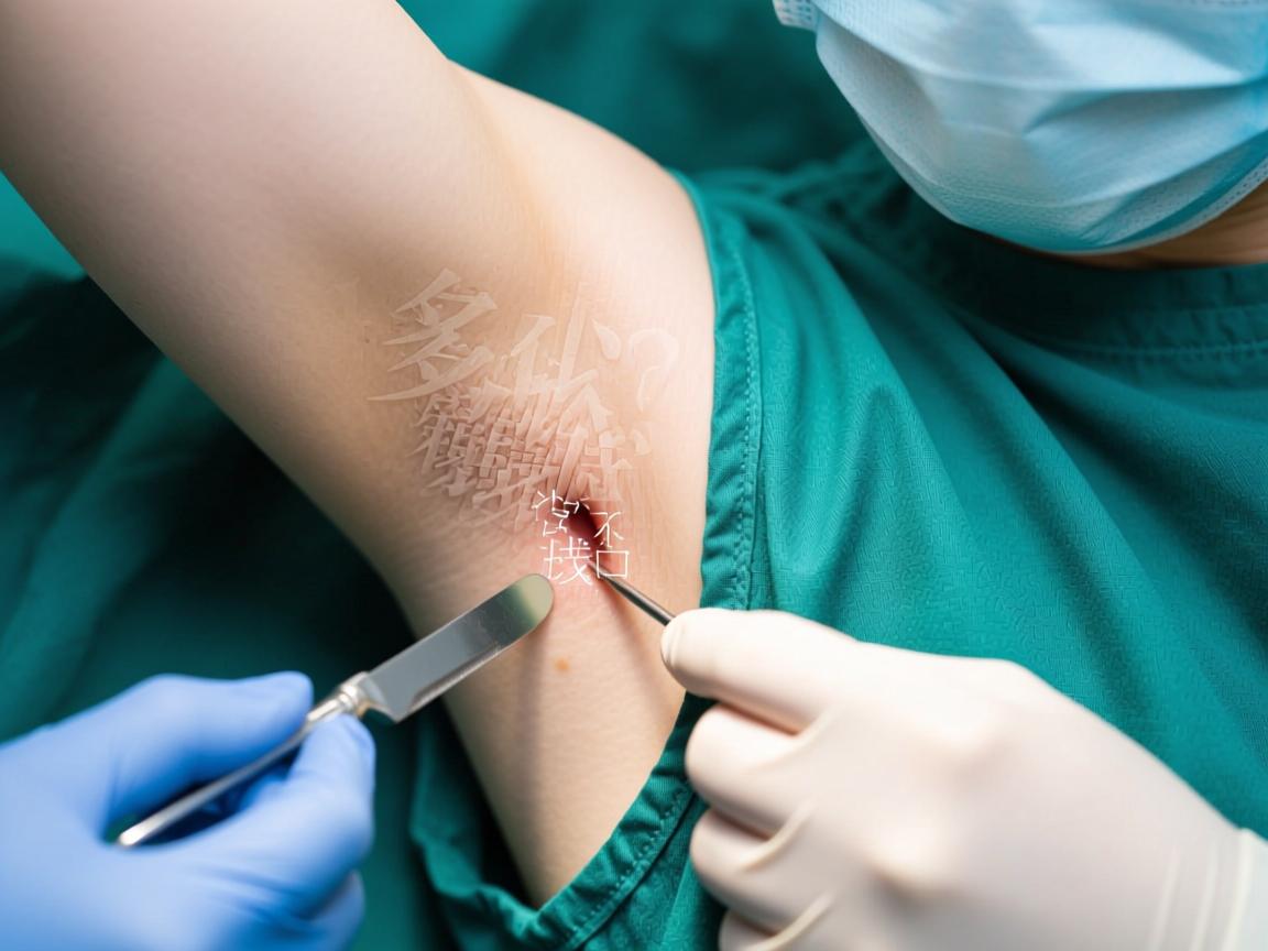 腋臭小切口治疗多少钱？揭秘小切口腋臭手术费用详情