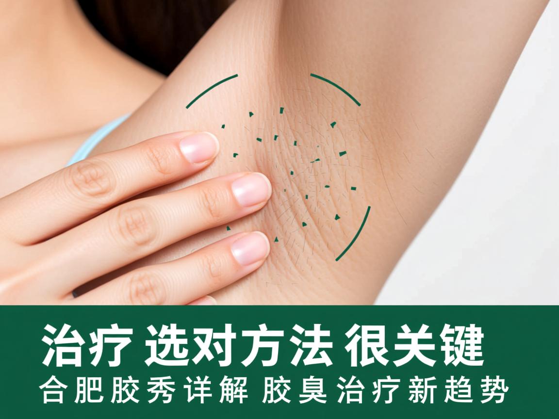 腋臭治疗选对方法很关键，合肥腋秀详解腋臭治疗新趋势