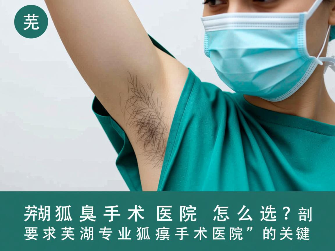 芜湖狐臭手术医院怎么选?剖析芜湖专业狐臭手术医院的关键 芜湖狐臭手术医院怎么选?剖析芜湖专业狐臭手术医院的关键
