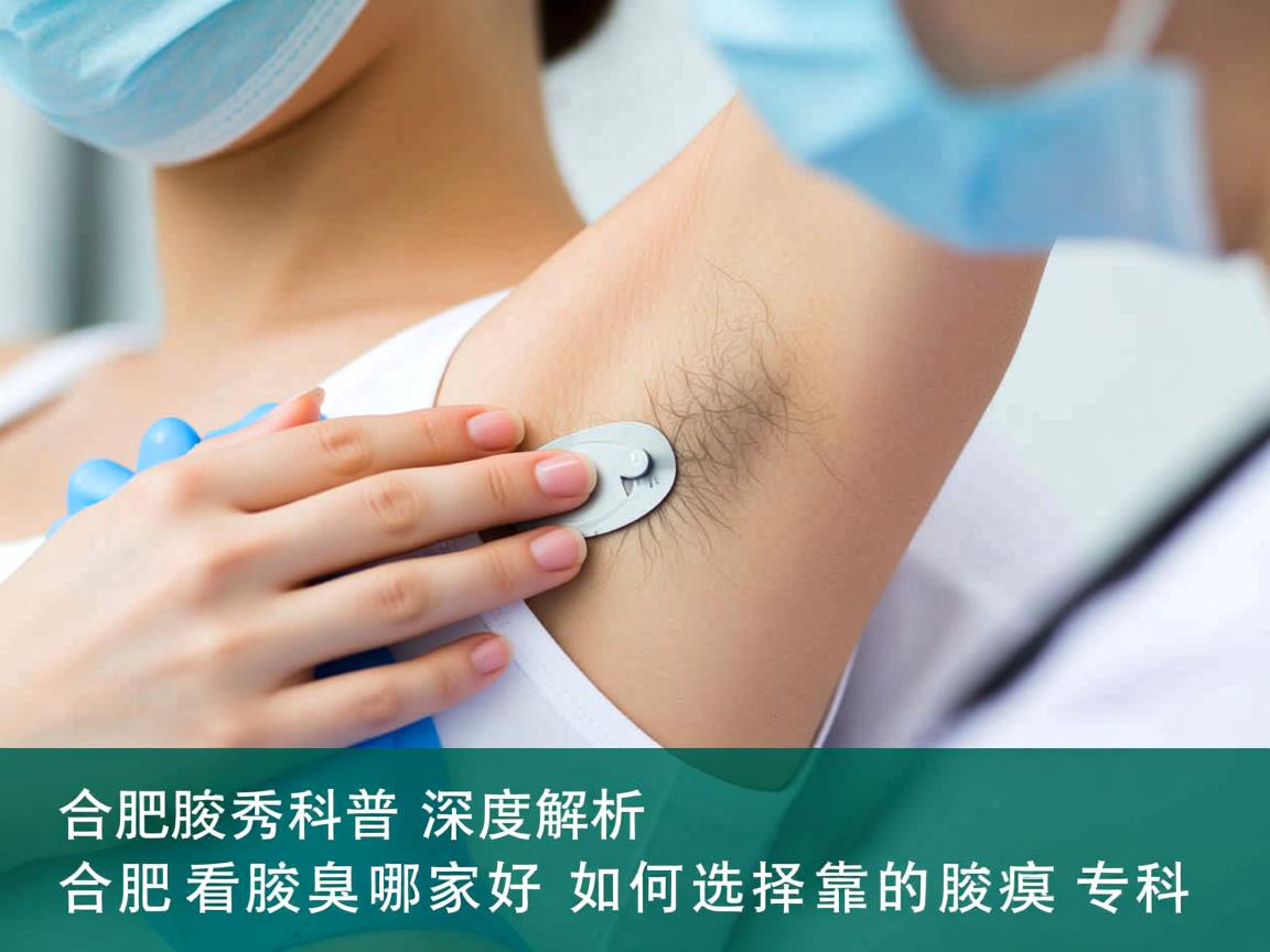 合肥腋秀科普，深度解析合肥看腋臭哪家好，如何选择靠谱的腋臭专科