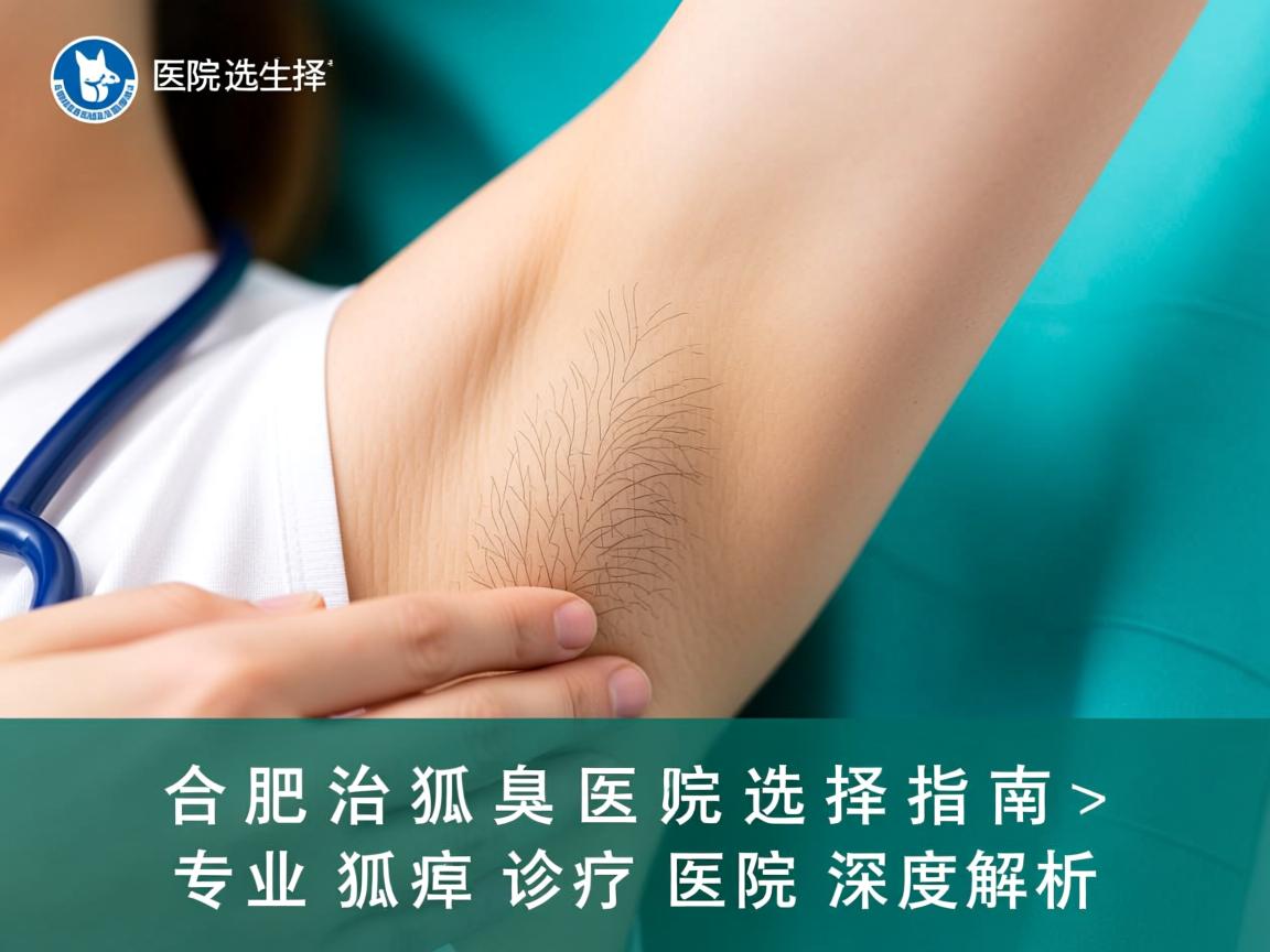 合肥治狐臭医院选择指南，专业狐臭诊疗医院深度解析