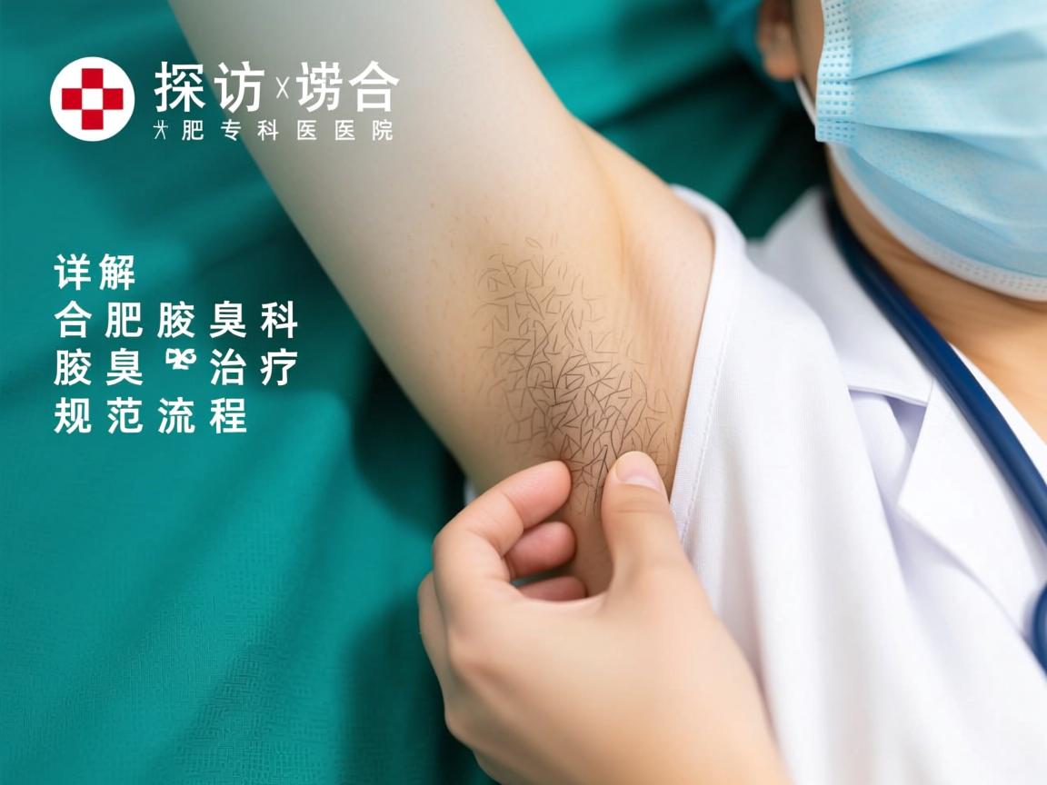 探访合肥腋臭专科医院，详解合肥腋臭治疗的规范流程